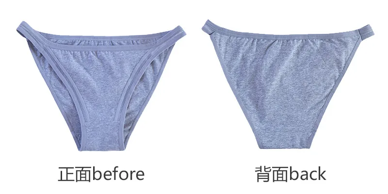 3 Teile/satz Frauen Baumwolle Höschen Weibliche Mesh Unterhose Einfarbig Bikini-Slip Unterwäsche Damen Sexy Panty Mädchen Dessous – Detail 2