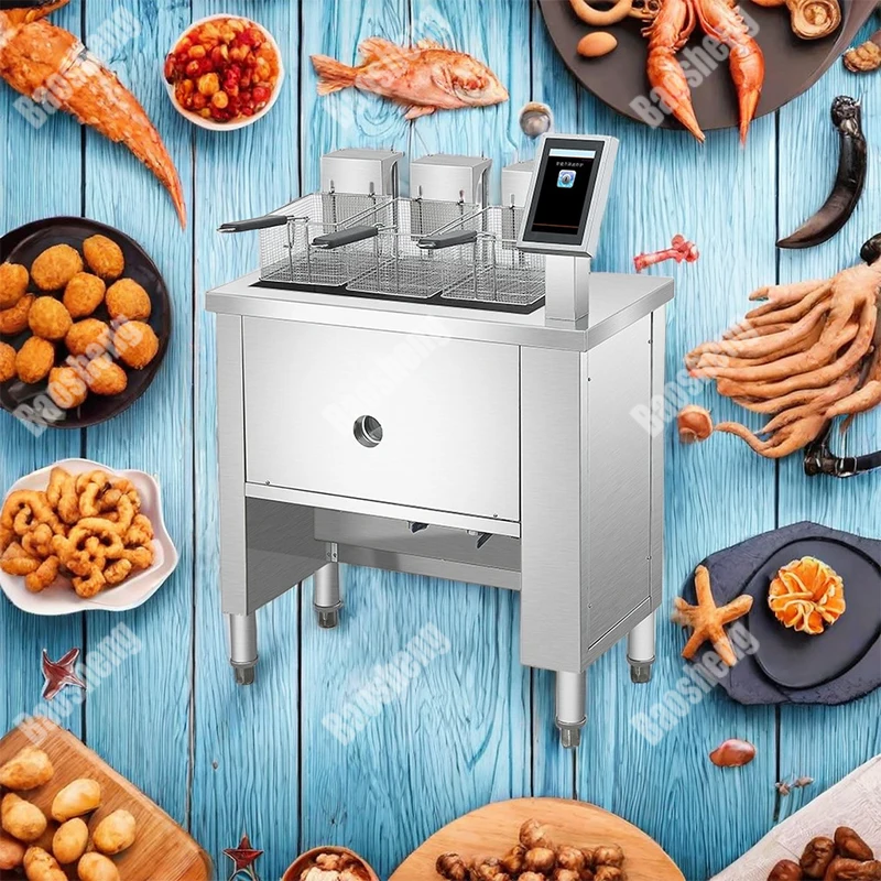 High Quality Stainless Steel Big Power Easy To Operation 4l Small Capacity Electric Air Fryer Machine For Restaurant