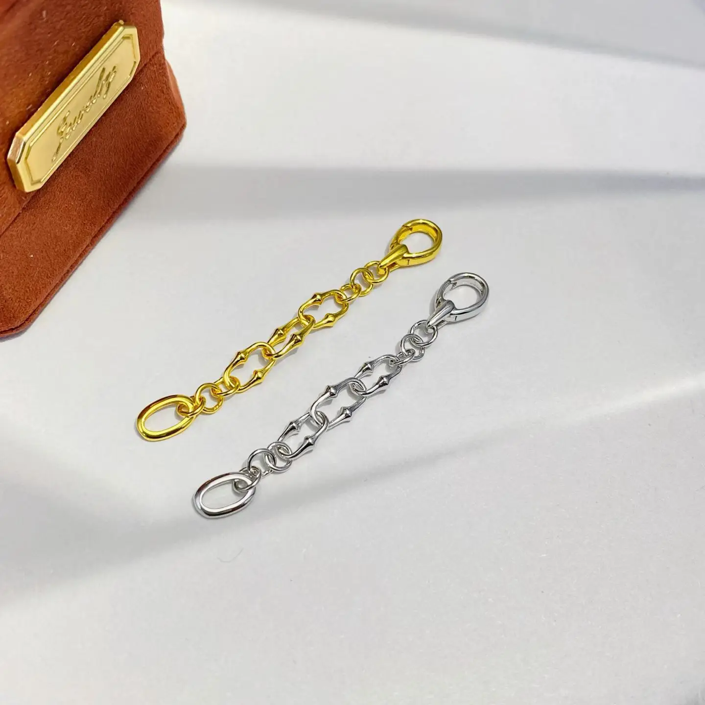 Wholesale DIY S925 Sterling Silver Clasp Necklace Bracelet Clasp Hook Accessories for 5-12mm Pearls 5pcs/lot