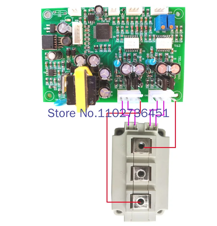 High Power Synchronous Voltage Boost/step-down IGBT Module 2000A Driver Board