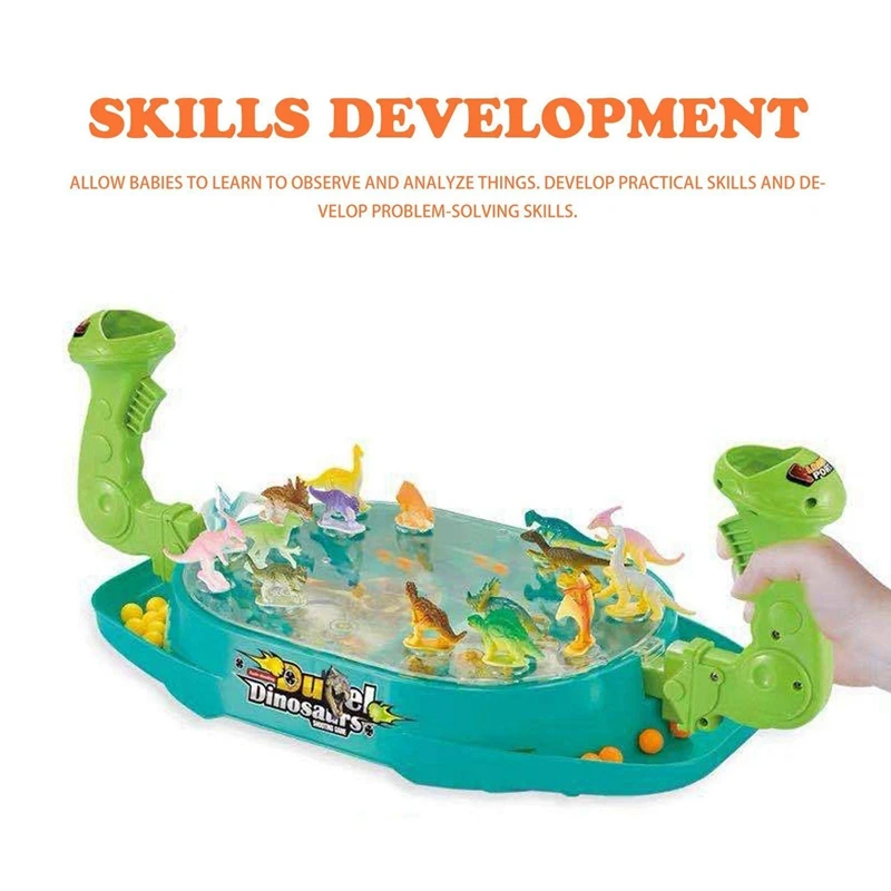 Marble Rush And Dinosaur Bounce Parent-Child Interactive Fashion Creative Party Game Board Funny Indoor Game Toy For Kid