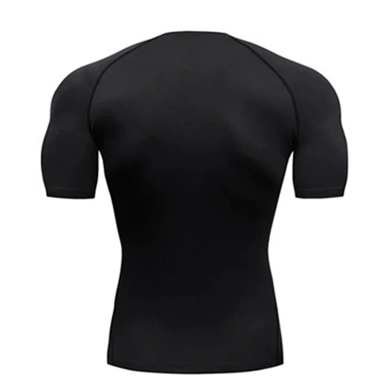 1/3 Pack Mens Compression Clothing Summer Tights T Shirt Quick Dry Sportswear Running T-shirts Sports Tops Tee Gym Workout Shirt