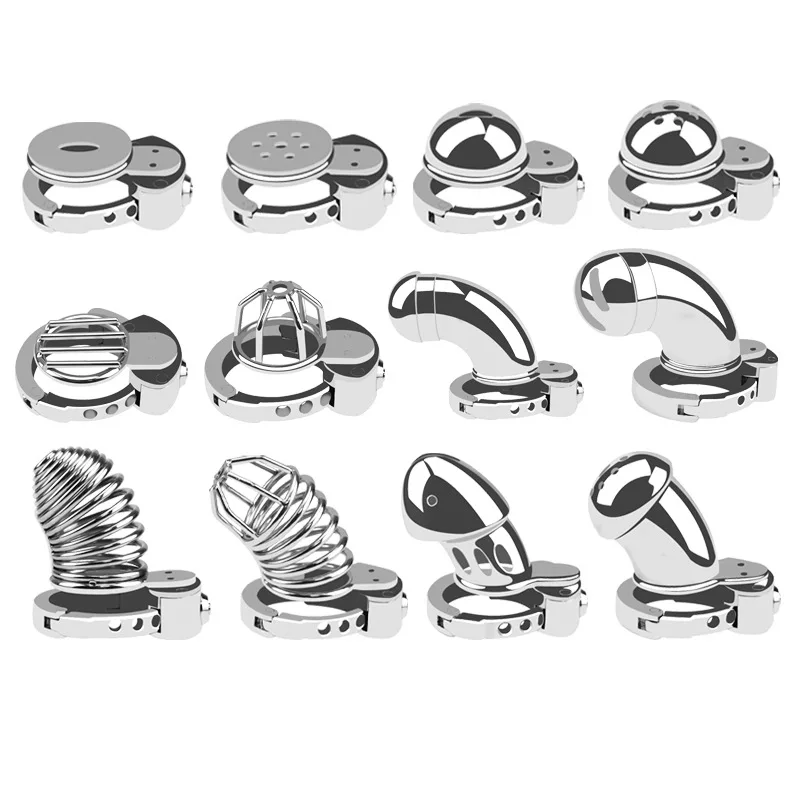 New Male Metal Chastity Lock Penis Lock Adjustable Penis Ring Chastity Cage Abstinence Anti Cheating Male Sex Toys Sex Shop 18+