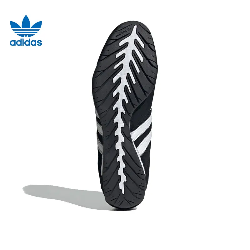 Adidas Originals IH4154 Men Fashion Casual Sneakers, Black White, LaceUp, Rubber Outsole Daily Walking Footwear