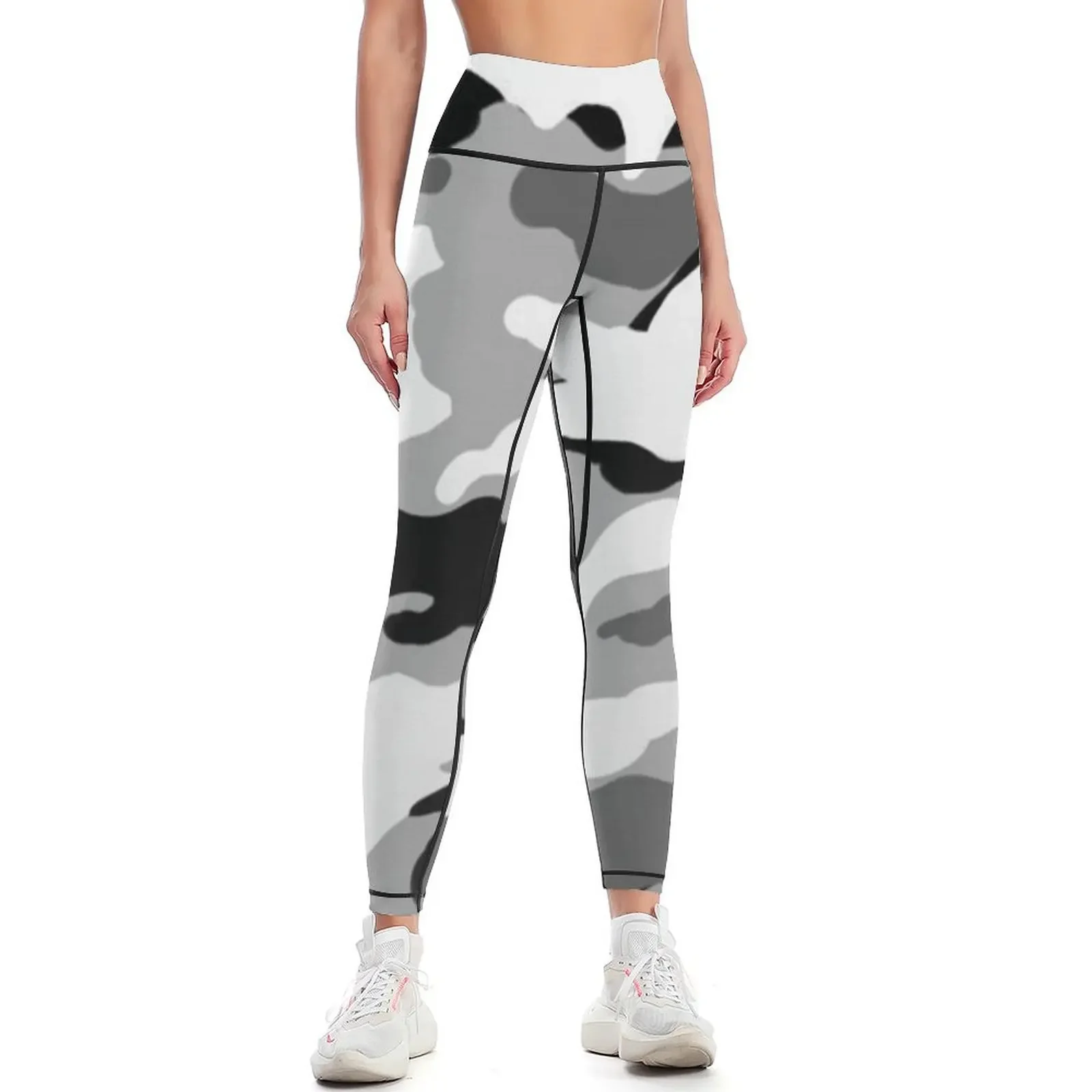 

Snow Camo Leggings Women's trousers gym pants harem pants Women's sportswear Womens Leggings