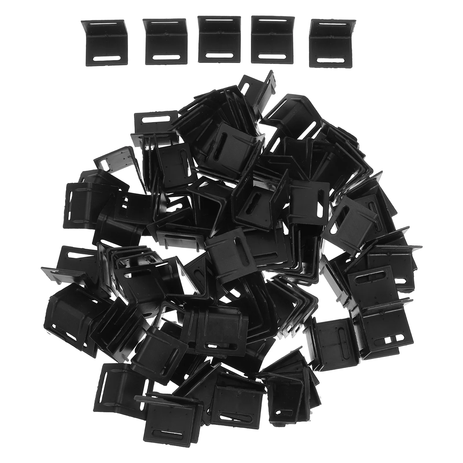 

100Pcs Edge Protector for Cargo Loads Truck Corner Guard Plastic Strap Protector Bundling Sealing Flatbed Trailer Fastening Tool