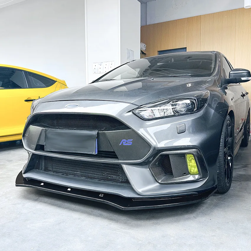 

Для Ford Focus Rs Mk3 2015-2018 передняя планка Передняя Лопата передняя губа отделка модификация