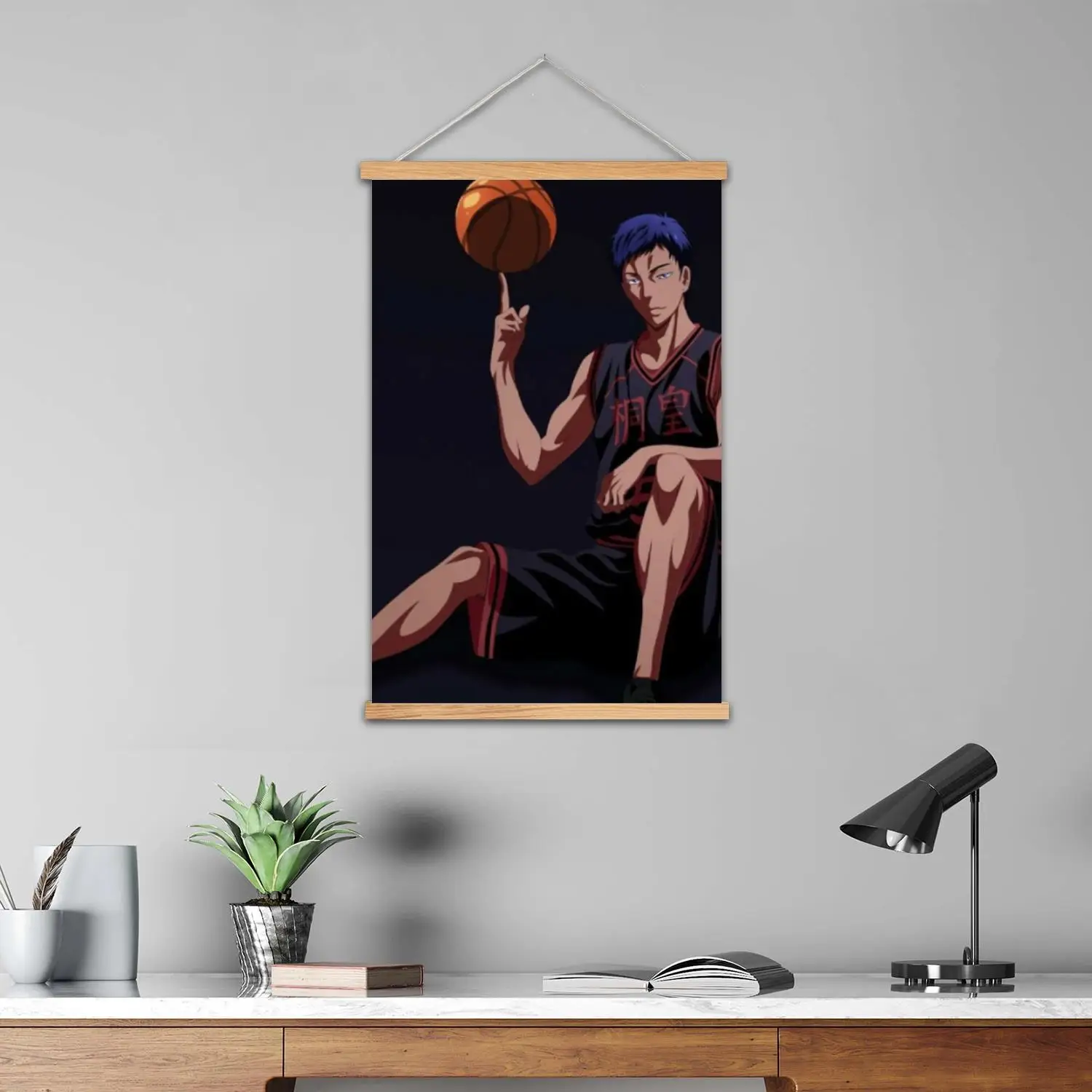aomine daiki Framed Wall Painting Canvas Art Poster, Wall Art  Modern Family Bedroom Decor Posters,Decorative painting