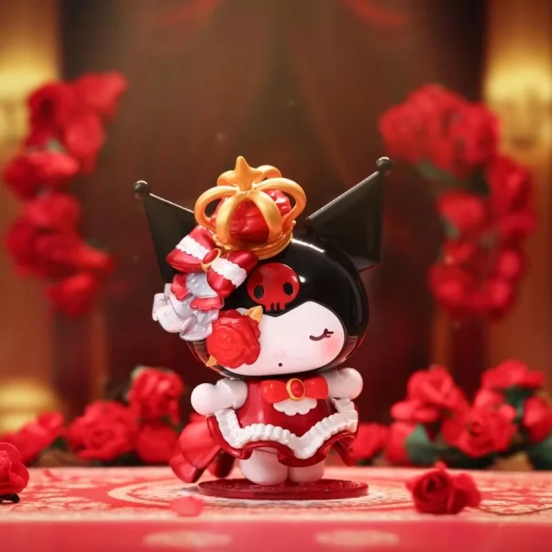 Nova sanrio rosa noite série na moda caixa cega bonito modelo decoração artesanal coleção ornamento presentes das crianças e das meninas