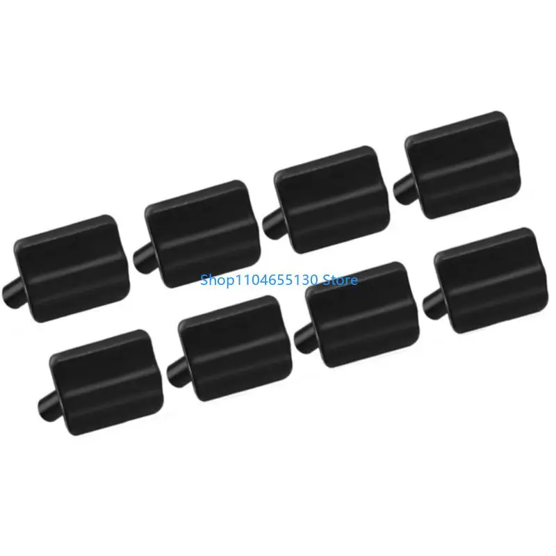 4/8pcs 에어 프라이 머신 실리콘 케이스 6QT 에어 프라이팬 트레이 교체 고무 발 부엌 용품 커버