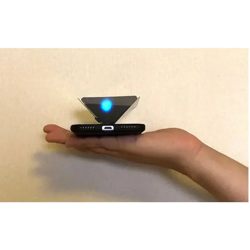3D Light Mobile Phone Edition Magic Props Light Routine Companion Interactive Visual Close Up Street Stage Magic Trick Magician