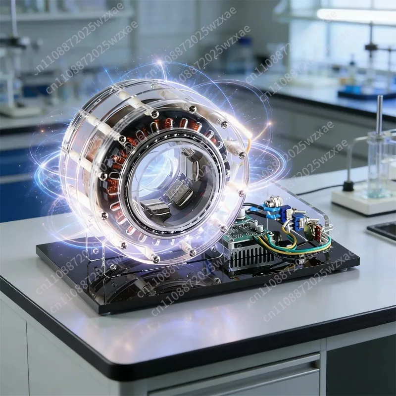 Shaftless Push Motor Model High Power Brushless Internal Rotor Motor Model Teaching Demonstration