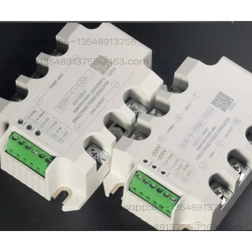 SCR-1 Single-phase Fully Isolated AC Voltage Regulation Module Thyristor Power Regulator Solid-state Relay Heating 40A