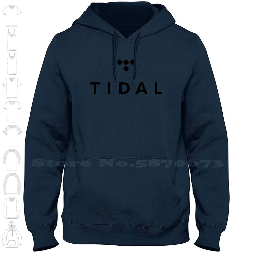 

Tidal Logo Brand Logo High-quality Hoodie 100% Cotton New Graphic Sweatshirt