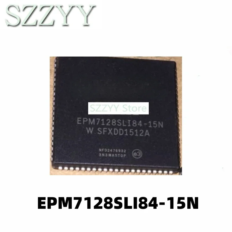 5PCS EPM7128SLI84-15N EPM7128 PLC C84 Programmable Logic Device