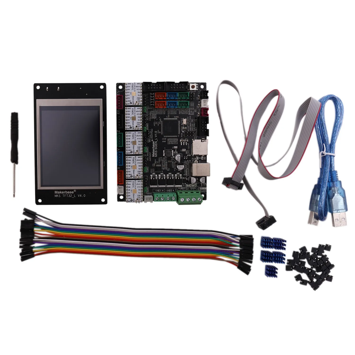 3D Printer MKS SGEN L 32Bit Board Motherboard + TMC2209 V1.2x5 Driver + TFT