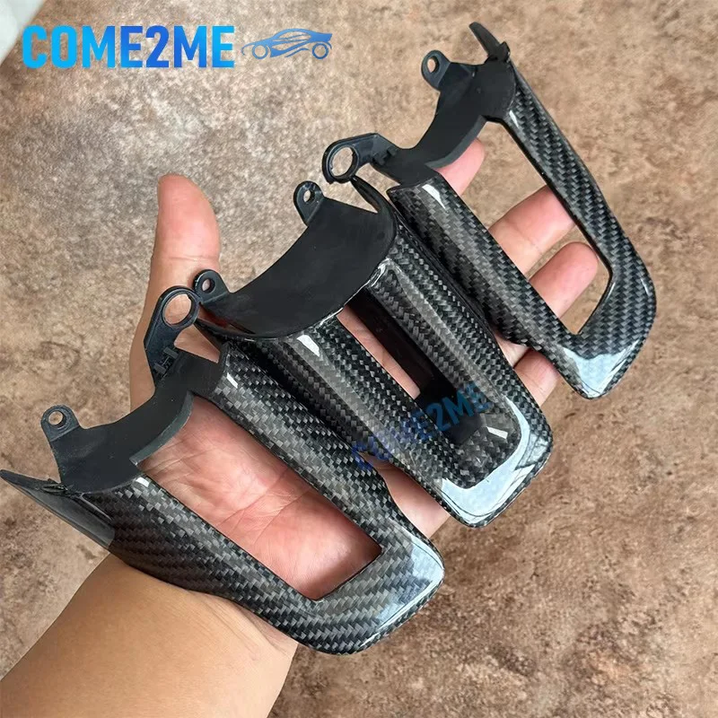 

Для Ford Mustang 2015-2023 кнопка управления рулевым колесом из натурального углеродного волокна декоративная крышка панели комплект из 3 предметов