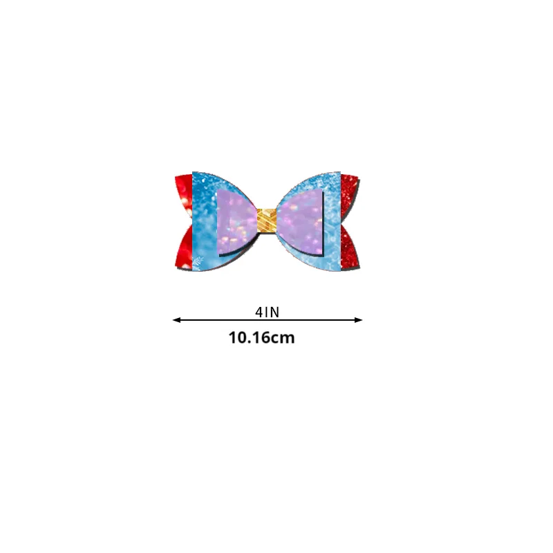 A SIZZIXDIES 1piece 4-inch three-layer bow hairpin wooden cutting dies suitable for most machines