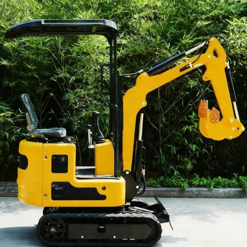 R319 small excavator agricultural small hook machine excavation engineering multifunctional crushing hook machine deposit