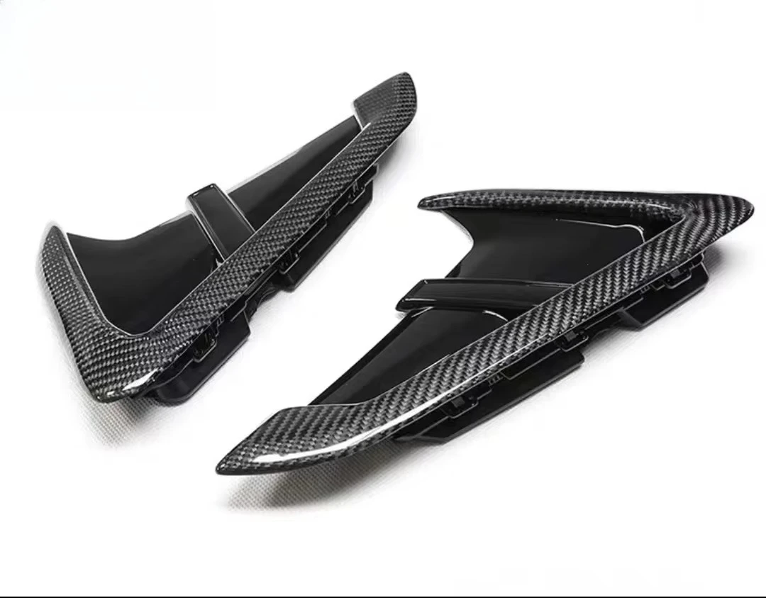 Carbon Fiber Front Fender Decoration Side Fender air Vent Side Gills Body  Kit Car Accessories for BMW X3M F97 X4M F98