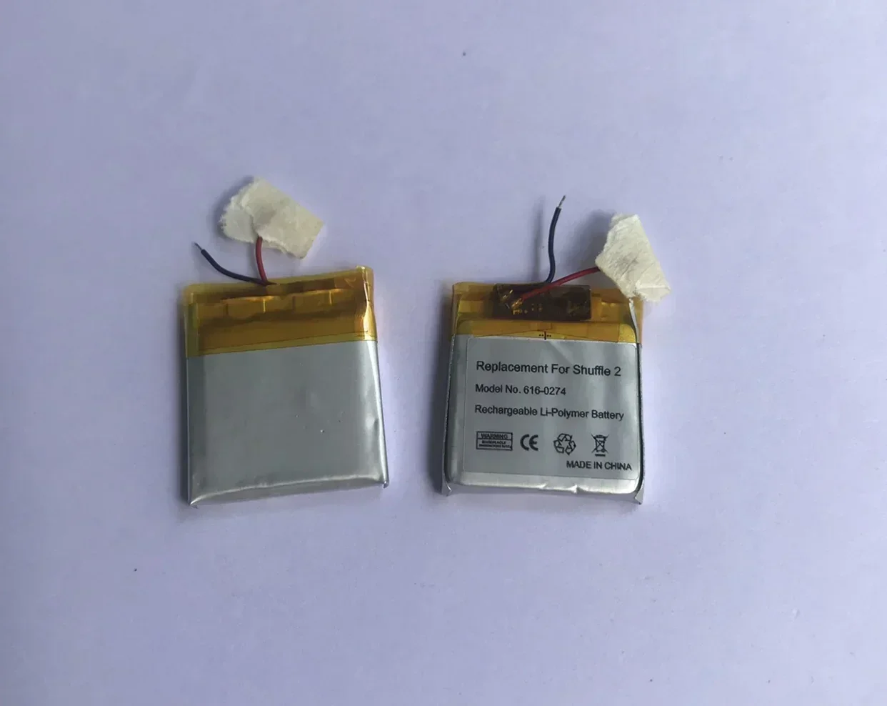 high-quality products For ipod Shuffle 2 Generation IPod Shuffle 2 Generation Lithium Battery 616-0274