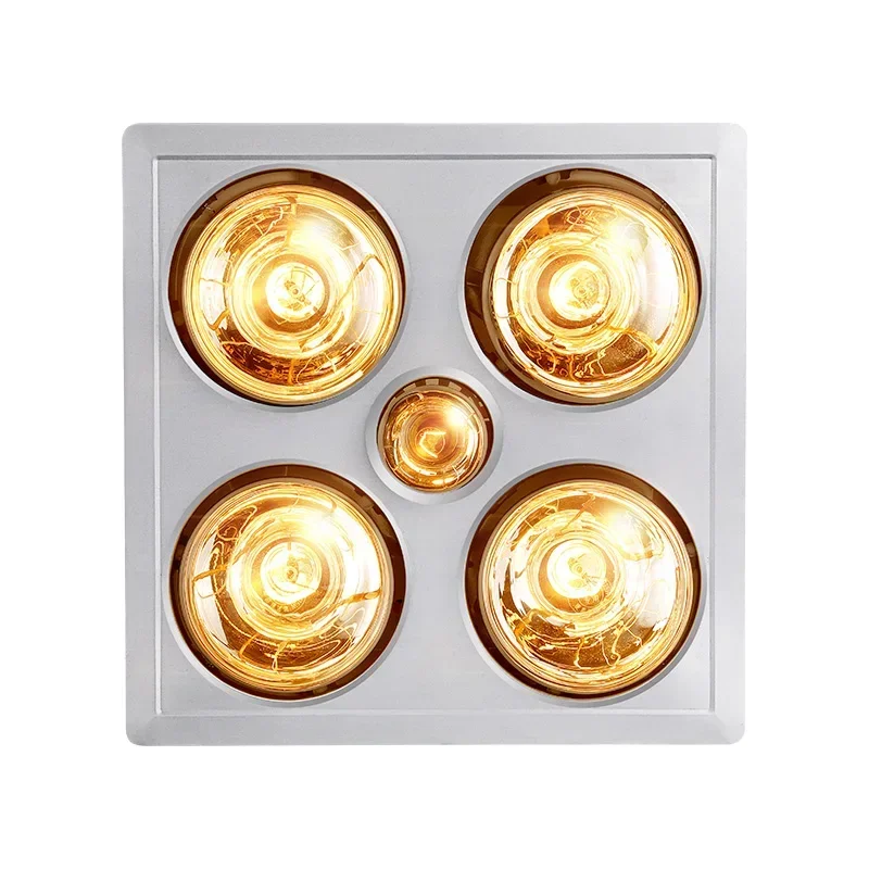 Camel Light Heating Bath Heater Led Light Exhaust Fan Integrated Ceiling Bathroom Heating Household Warm Air Blower