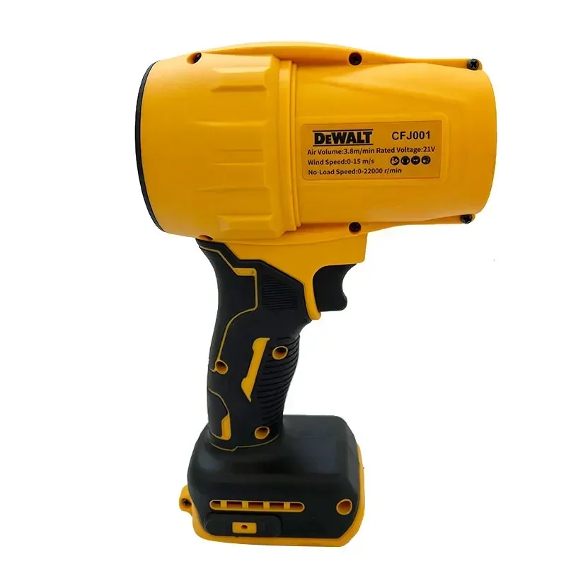 Dewalt 30000rpm ventilador de ar sem escova sem fio turbo ventilador portátil violento secador 20v recarregável ferramenta soprando poeira 2025 novo