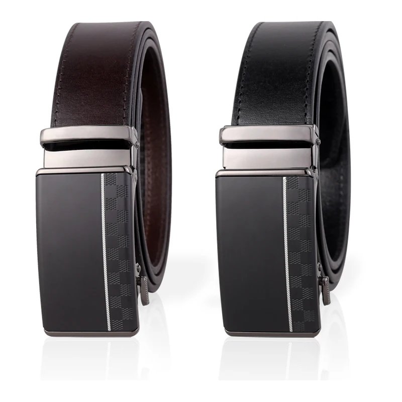 Men's genuine leather belt high-grade business belt