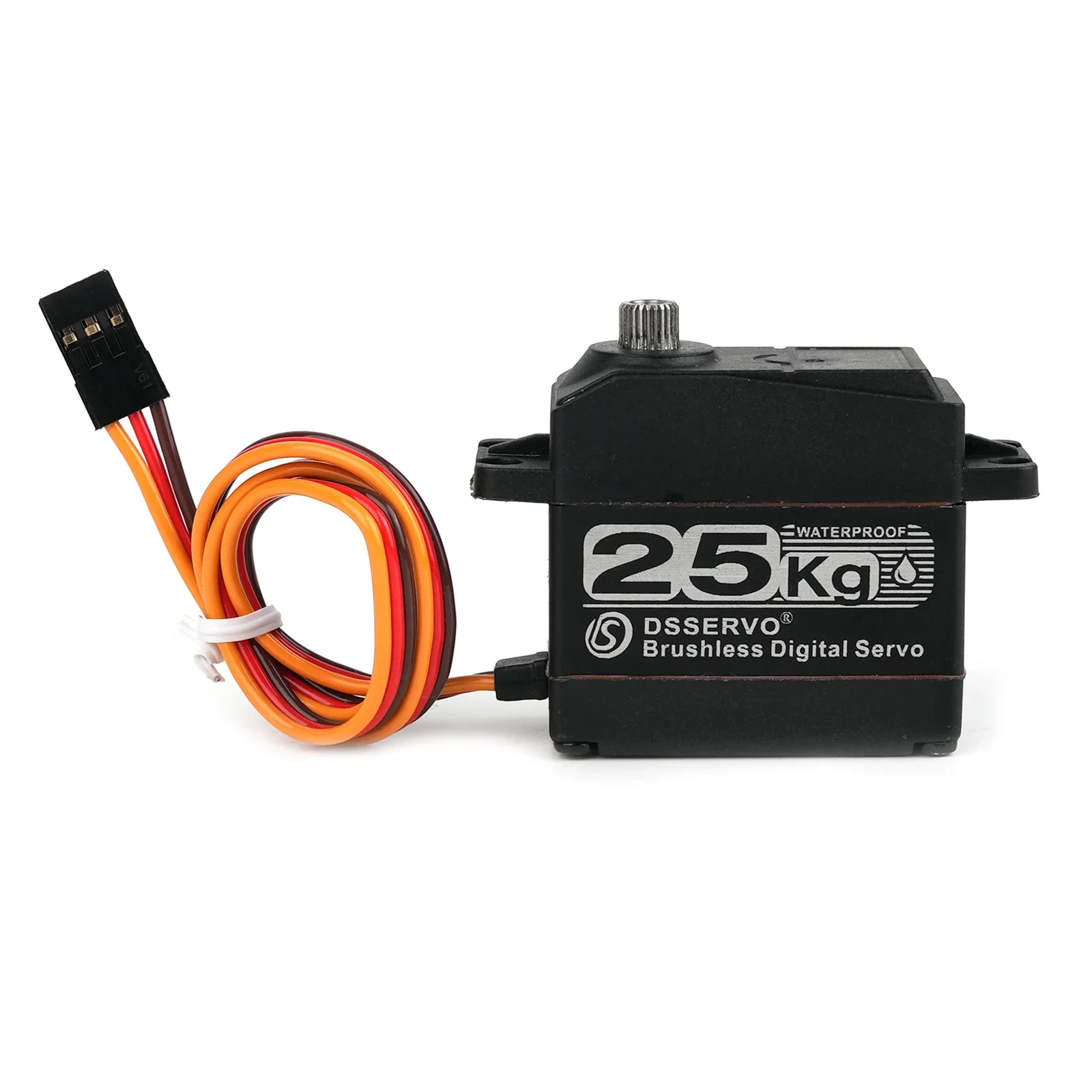 BLS3225 デジタルサーボ防水 25 キロトルクブラシレスモーターメタルギア RC カー/ロボット/ボート用