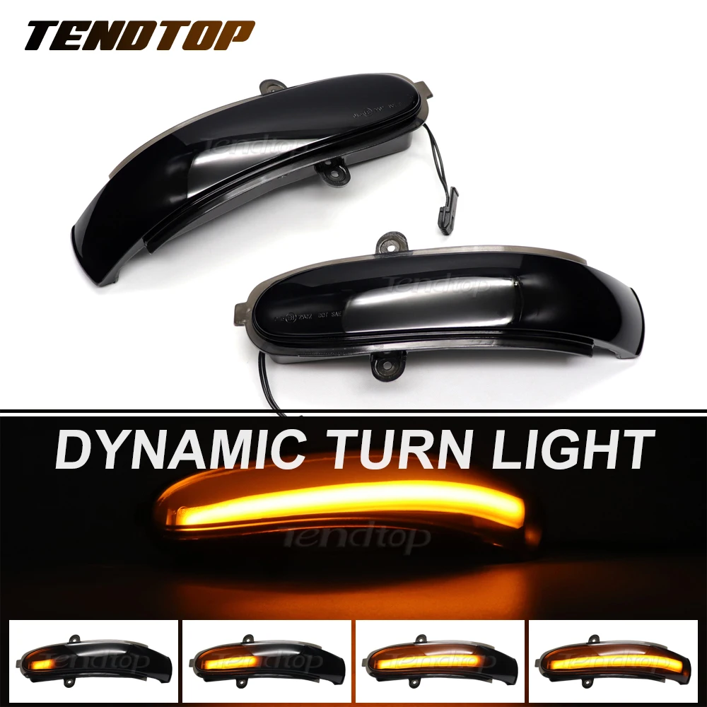 Dynamic LED Turn Signal Sequential Blinker Lights Side Mirror Indicator Lamp For Mercedes Benz E Class W211 S211 2002-2007 W463