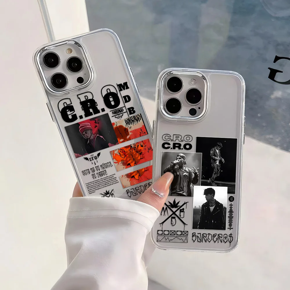 Funda de teléfono Singer b-barderos CRO DUKI para Google Pixel 10 9 8 7 8A 9A XL Pro 4G 5G, funda trasera transparente de silicona suave TPU