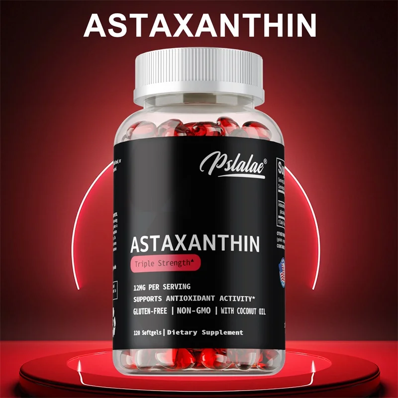 

Astaxanthin Supplement - Good for The Heart and Brain, Powerful Antioxidant, Supports Joints, Muscle Health and Skin