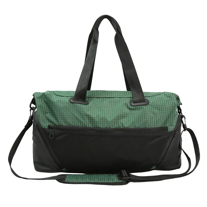 

Outdoor Sports Travel Duffel Bag Large Capacity Gym Shoulder Tote with Dual Shoe Compartment Waterproof Weekend Luggage