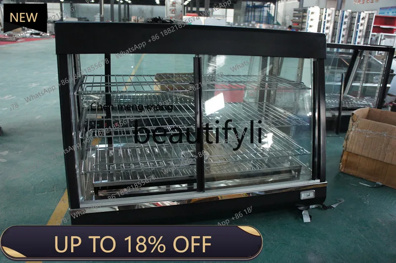 

Z189 Commercial Deli Food Warmer Heating Constant Temperature Food Display Bread Cabinet Constant Temperature Preservation