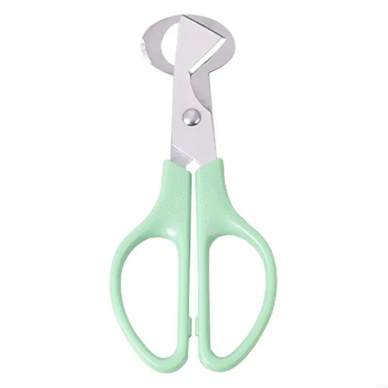 

918D 10 шт., резак для перепелиных яиц для голубя, птицы, открывалка для перепелиных яиц, кухонные ножницы для яиц, инструмент