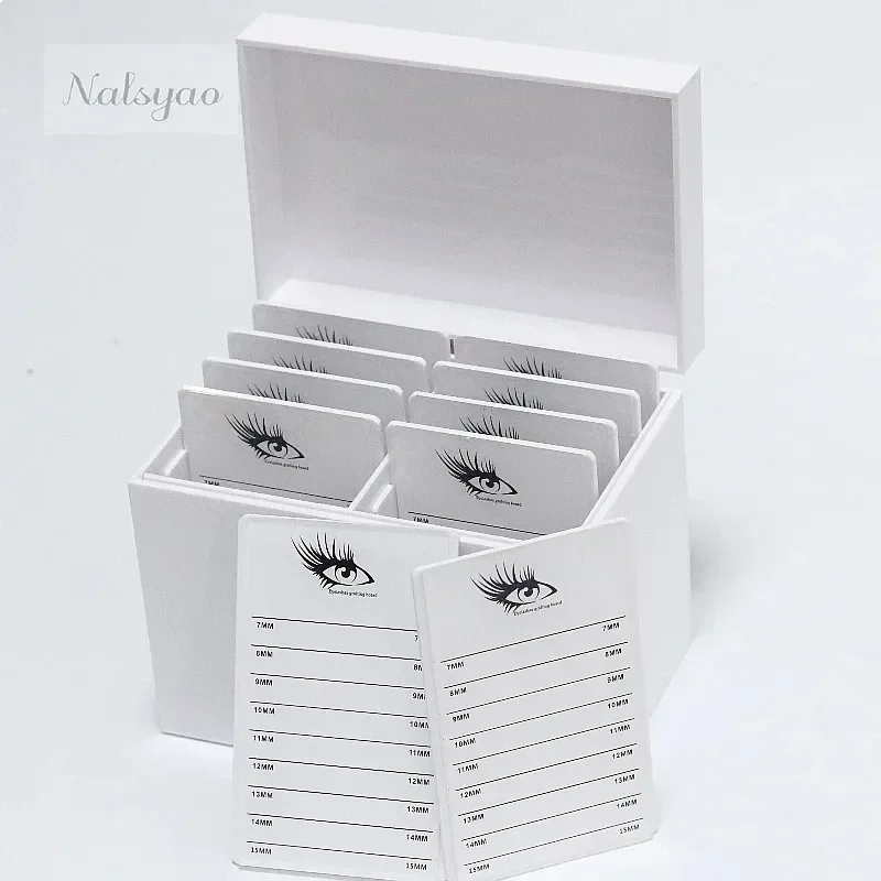 Beauty Salon 10 Layers Acrylic Eyelash Extensions Storage Box Lash Tile Palette Box Wholesale Lash Supplies