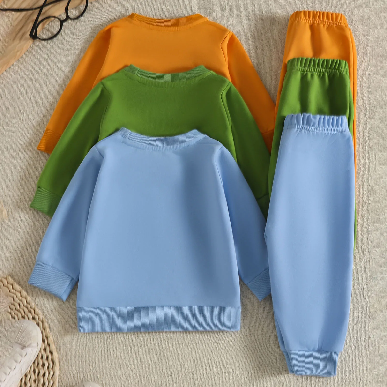 

Комплект одежды для маленьких мальчиков, толстовка с длинными рукавами, длинные штаны, модные повседневные комплекты из двух предметов, теплый удобный комплект термотолстовки