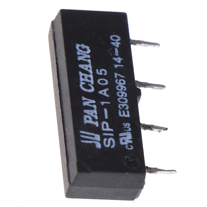 5 buah 4pin 5v relay sip-1a05 reed switch relay untuk pan chang relay