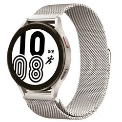 Milanese loop band for Samsung Galaxy Watch 7-FE-6-5-4-Classic 20mm 22mm Metal magnetic bracelet Huawei watch GT 5-4-3-2 strap