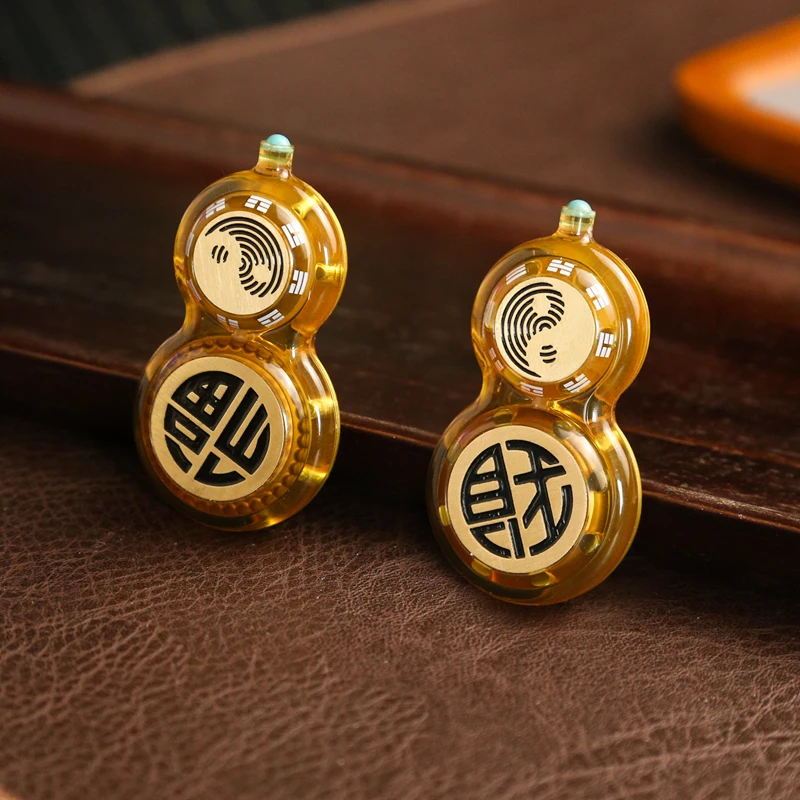 Pei Cucurbit Spinner Fidget Slider Metallo Fidget Toys Strumento ADHD Anti-ansia Giocattoli da scrivania Giocattoli antistress Giocattoli Fidget