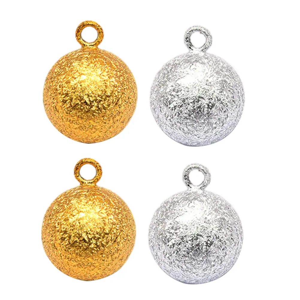 

4 Pcs Miniature Decoration DIY Bell Pendant Copper Christmas Decorations Pendants
