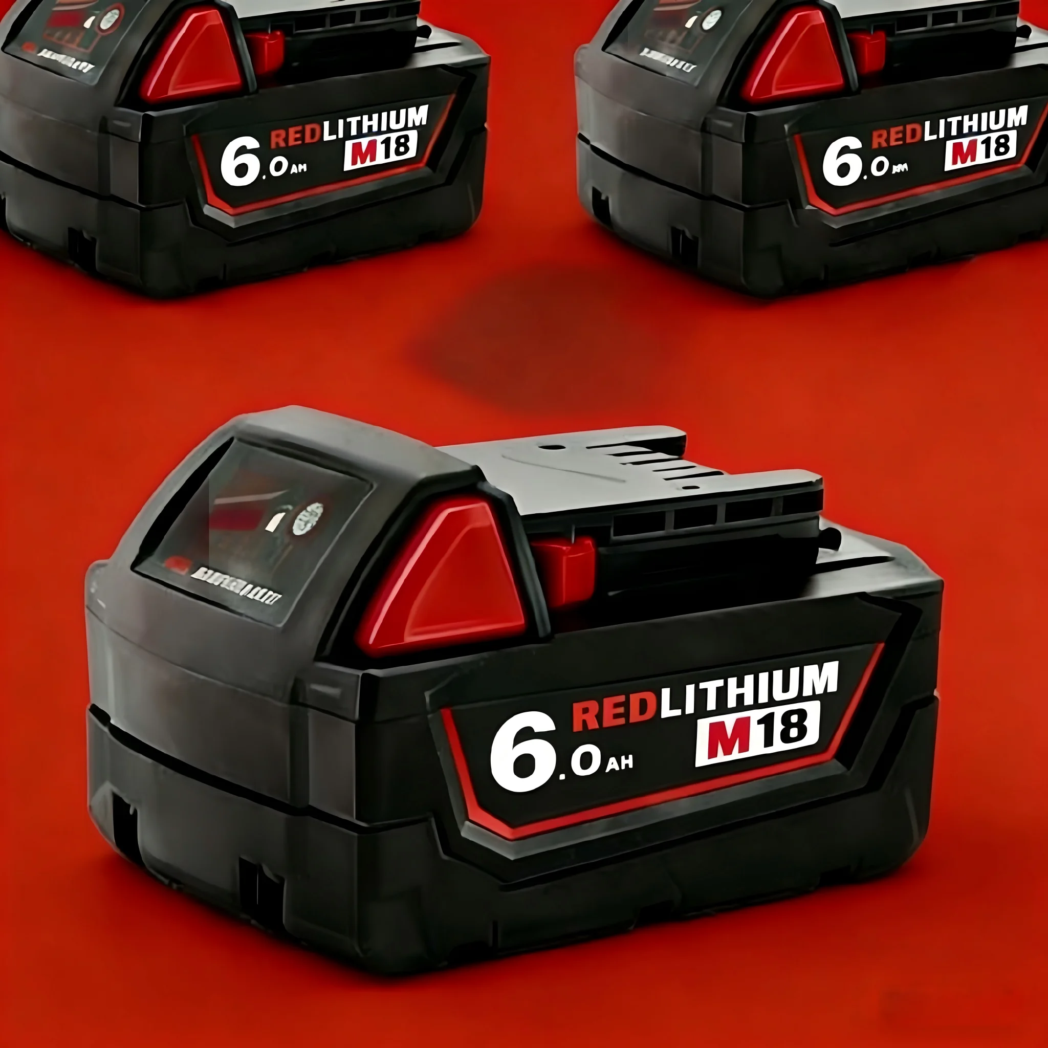 

Milwaukee M18B6 12V 5.0/6.0Ah red lithium battery–designed for cold environment, durable and provides lasting power in the field