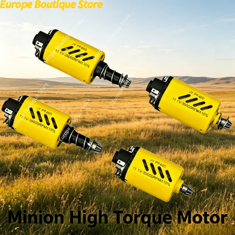 

480 High Speed Motor Little Yellow 11.1V 35000RPM Long Short Shaft Ordinary Magnet Tactical Parts
