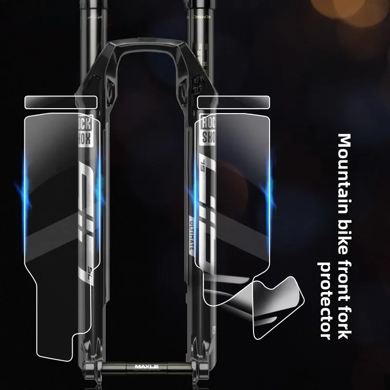 

Мужская наклейка на переднюю вилку под давлением воздуха для горного велосипеда, 29 дюймов, воздушная вилка для горного лошади, защитная пленка для кожи носорога