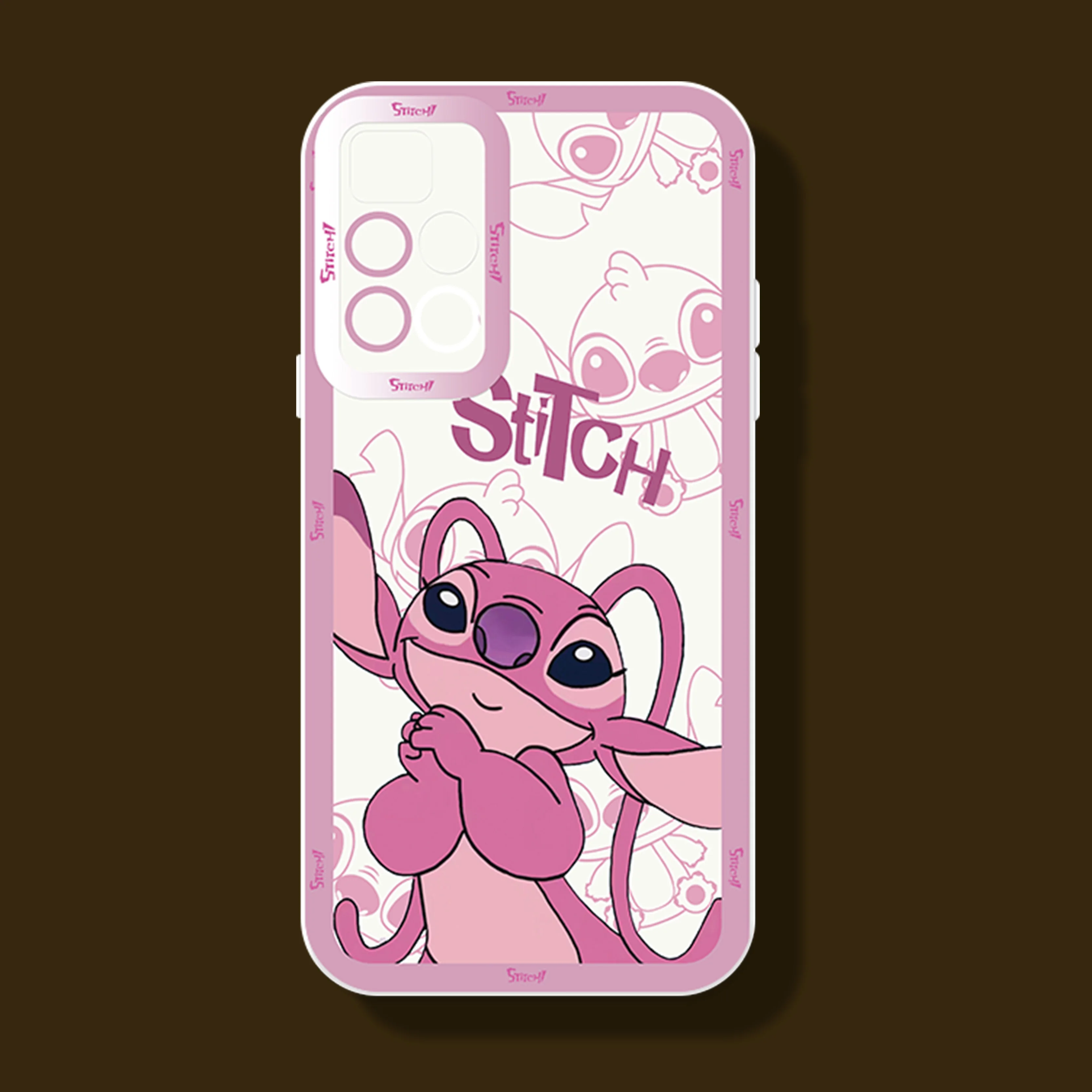 Disney Cute Stitch For Redmi 12C 10C 9T 8 A1 X 9C T A9 10A 40K Pro 4G 5G Angel Eyes Phone Case