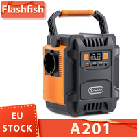 Flashfish A201 200W Portable Power Station, 172.8Wh/48000Mah Solar Generator Backup Battery Pack with 220V Ac Sockets