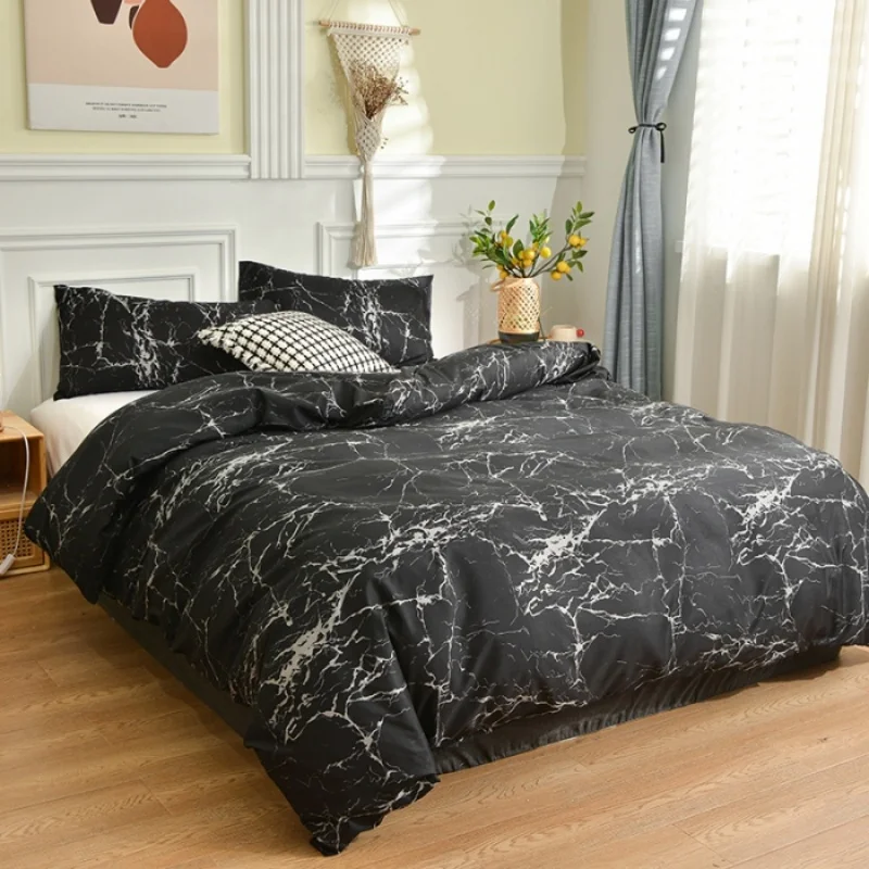 1pc Random Soft 100% Polyester Duvet Cover 150*200cm Single Quilt Bag Comforter Cover Home Dormitory Bed Linens Machine Washing