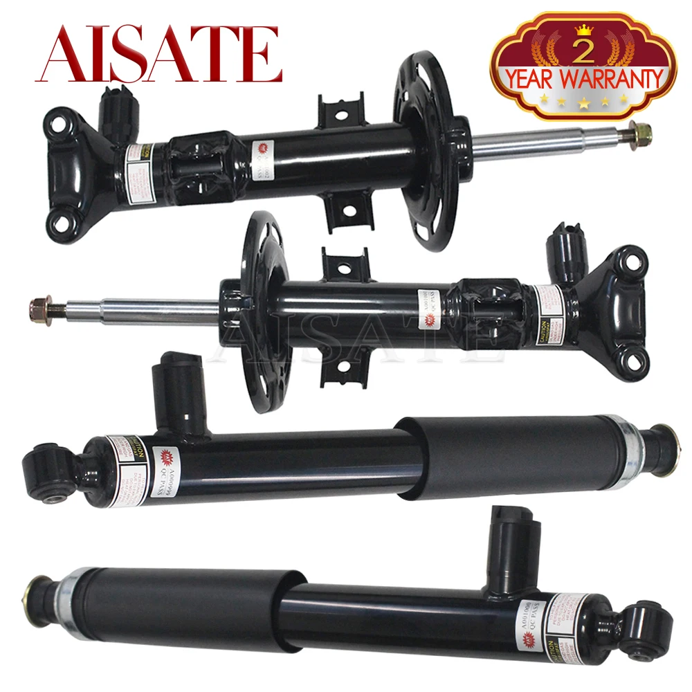 4PCS Front Rear L/R Shock Absorber Core For Mercedes Benz R172 W172 SLK350 SLC300 2012-2020 With Electric Sensor A1723206513