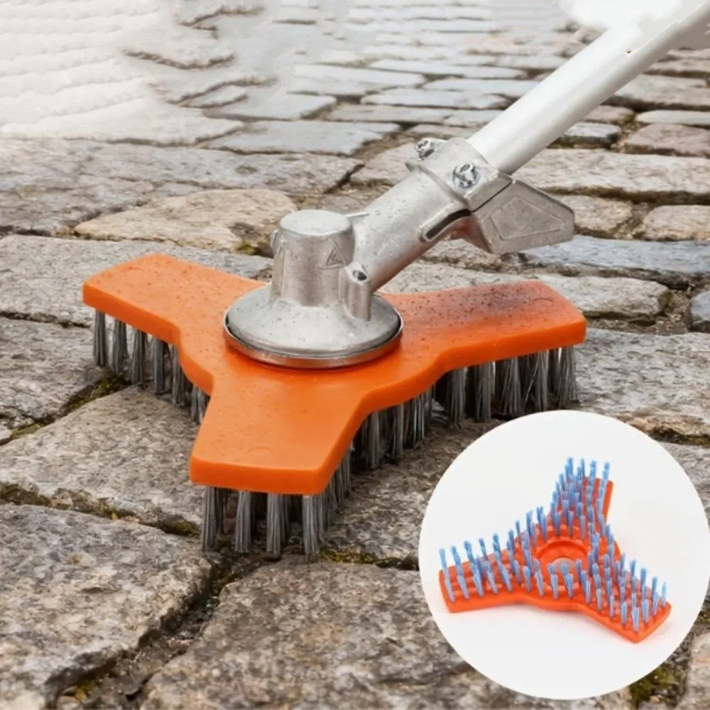 Escova de Limpeza para Cortador de Grama 3T Design, Ferramenta Profissional de Limpeza Pesada, Acessório de Limpeza Mágica, Ferramenta de Jardim