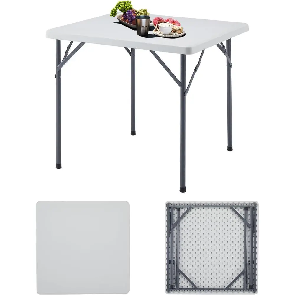 

Портативный складной пластиковый стол, легкий, для использования на улице и в помещении, идеально подходит для кемпинга, пикников, вечеринок и игр с пазлами.